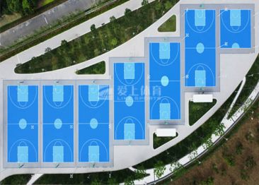 东莞步步高实验中学篮球场