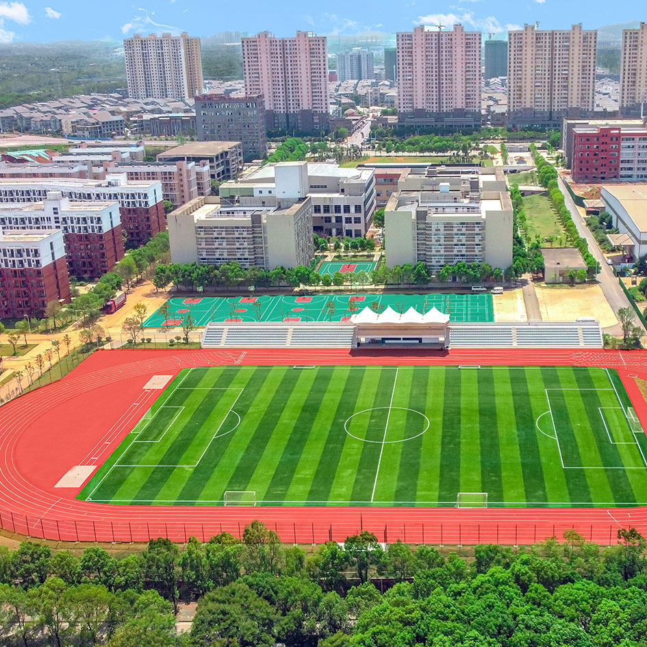 混合型自结纹跑道