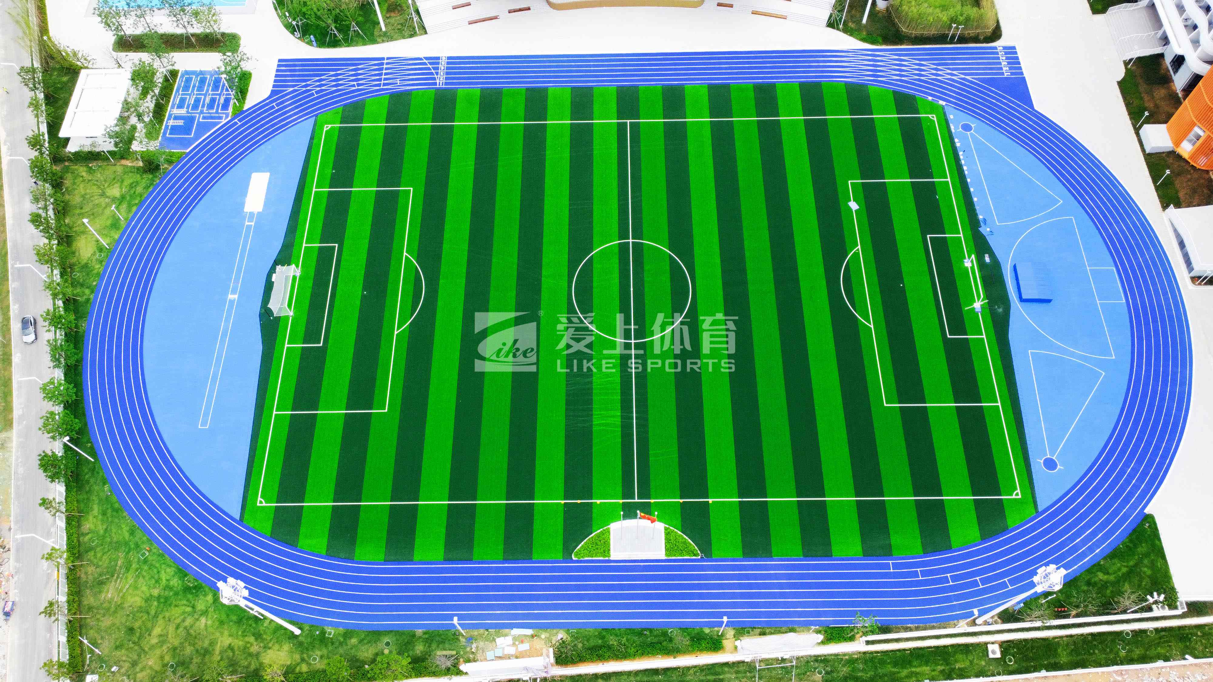 东莞步步高实验中学篮球场